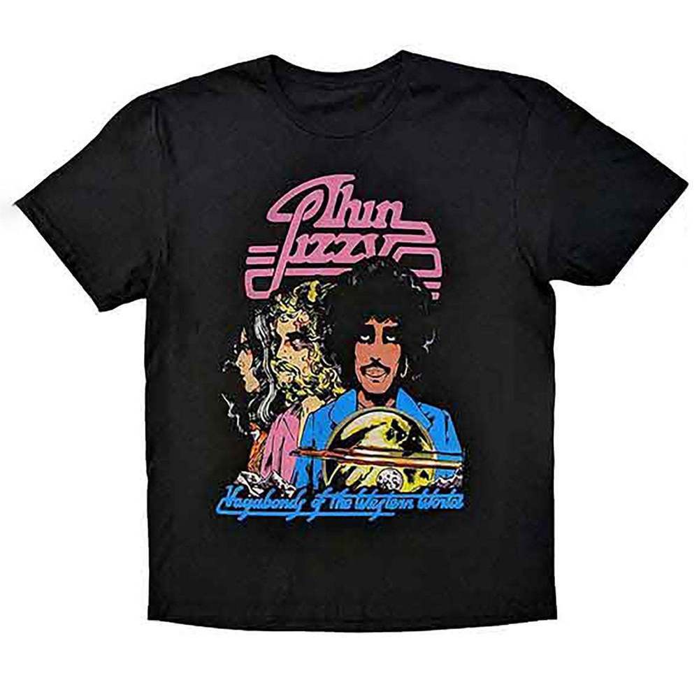Vagabonds Of The Western World Tracklist Tshirt Thin Lizzy Shirt